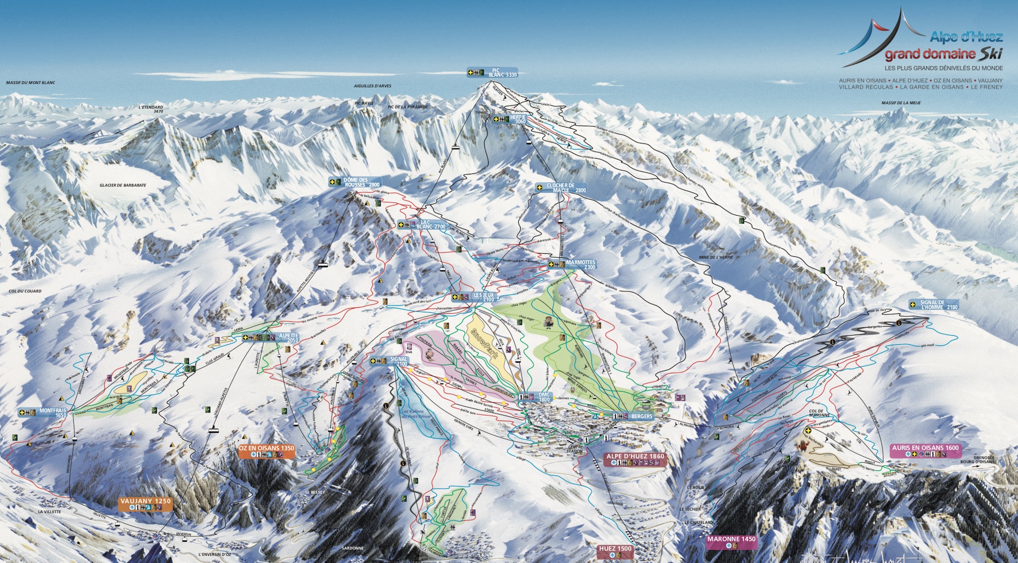 La piste de ski la plus verte du monde