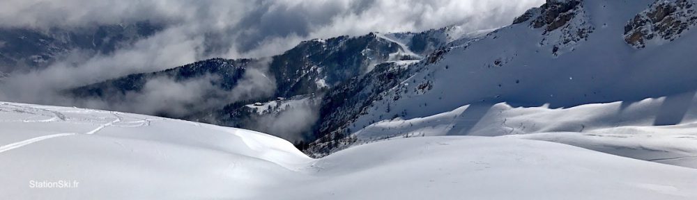photo pistes ski domaine Serre-Chevalier hiver